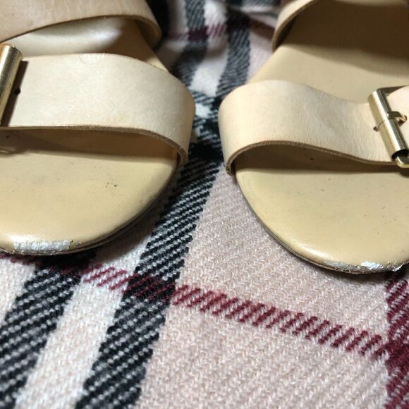 Bcbg Leather Strappy Sandals 8.5 great shape! - Picture 2 of 8